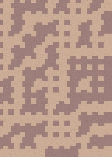 Soyut Geometrik Desen, üretken hesaplama sanatı çizimi