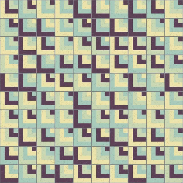 Soyut Geometrik Desen, üretken hesaplama sanatı, vektör illüstrasyonu 