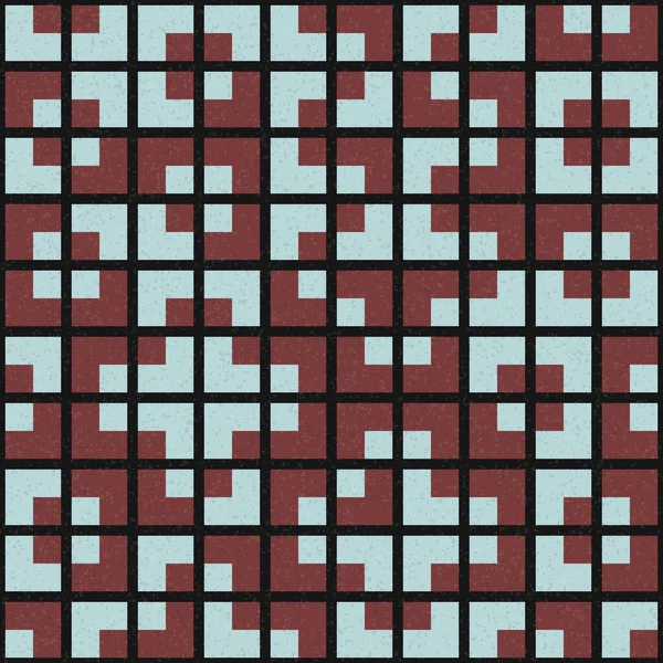 Soyut Geometrik Desen, üretken hesaplama sanatı, vektör illüstrasyonu 