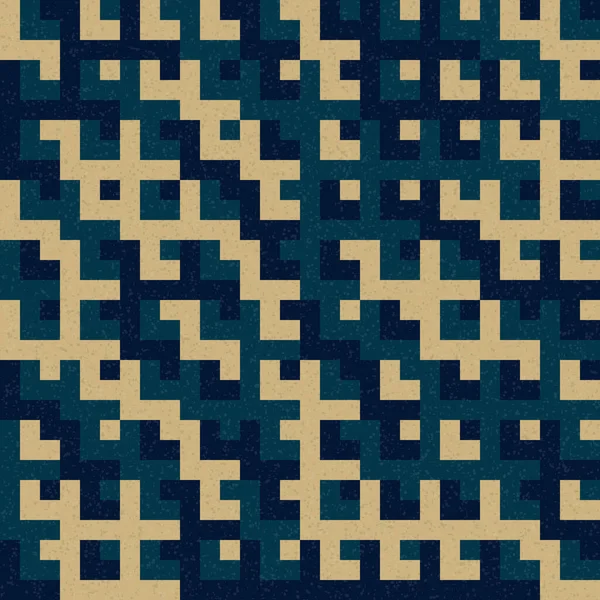 Soyut Geometrik Desen Üretken hesaplama sanatı, vektör illüstrasyonu