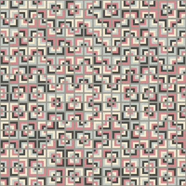 Абстрактний Геометричний Візерунок Генеративне Обчислювальне Мистецтво Векторні Ілюстрації — стоковий вектор
