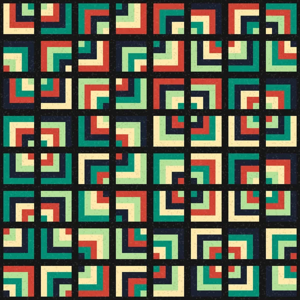 Soyut Geometrik Desen Üretken hesaplama sanatı, vektör illüstrasyonu