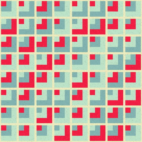 Soyut Geometrik Desen, üretken hesaplama sanatı, vektör illüstrasyonu 