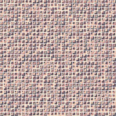 Soyut Geometrik Desen, üretken hesaplama sanatı, vektör illüstrasyonu 