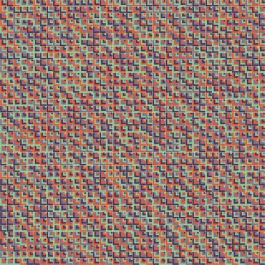 Soyut Geometrik Desen Üretken hesaplama sanatı, vektör illüstrasyonu