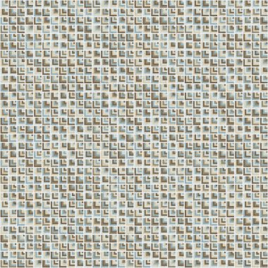 Soyut Geometrik Desen Üretken hesaplama sanatı, vektör illüstrasyonu