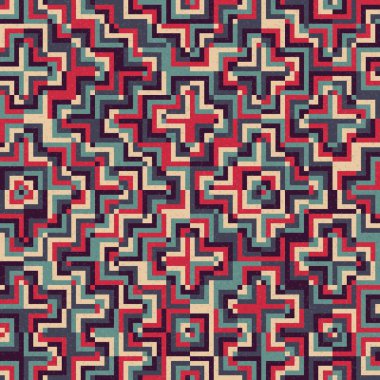 soyut geometrik desen, vektör illüstrasyonu  