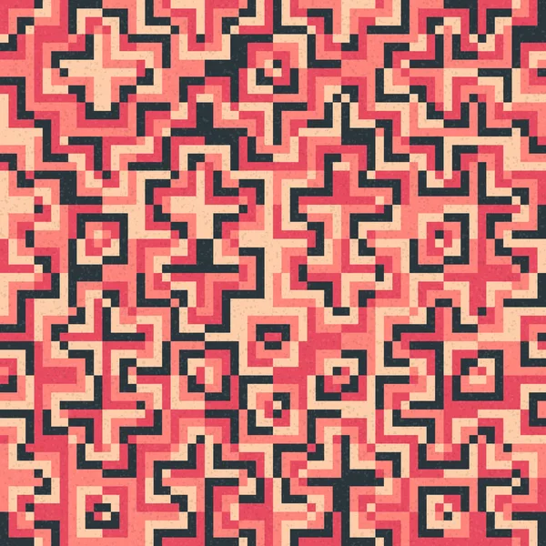 Soyut Geometrik Desen, üretken hesaplama sanatı çizimi