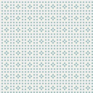 Soyut çapraz desen, üretken hesaplama sanatı, vektör illüstrasyonu 