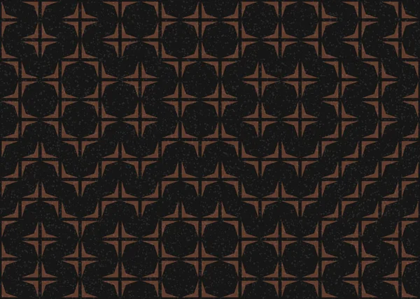 Soyut Geometrik Desen, üretken hesaplama sanatı çizimi