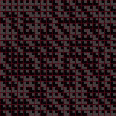 Soyut Geometrik Desen, üretken hesaplama sanatı, vektör illüstrasyonu 