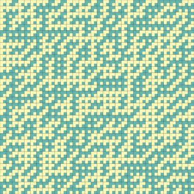 Soyut Geometrik Desen Üretken hesaplama sanatı, vektör illüstrasyonu