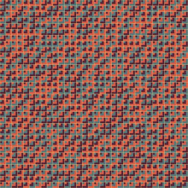 Soyut Geometrik Desen Üretken hesaplama sanatı, vektör illüstrasyonu