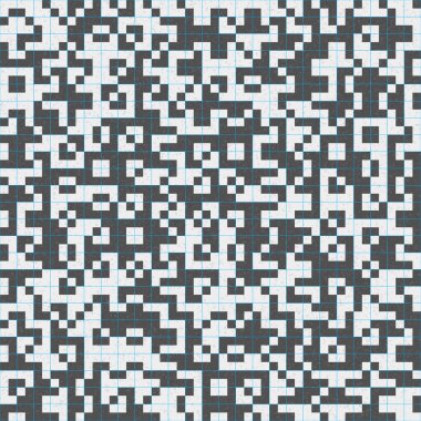 Soyut Geometrik Desen, üretken hesaplama sanatı çizimi