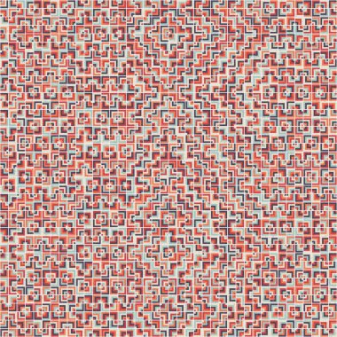 Soyut Geometrik Desen, üretken hesaplama sanatı çizimi