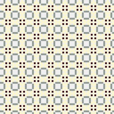 Soyut çapraz desen, üretken hesaplama sanatı, vektör illüstrasyonu 