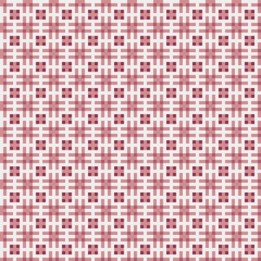 Soyut çapraz desen, üretken hesaplama sanatı, vektör illüstrasyonu 