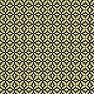 Soyut çapraz desen, üretken hesaplama sanatı, vektör illüstrasyonu 