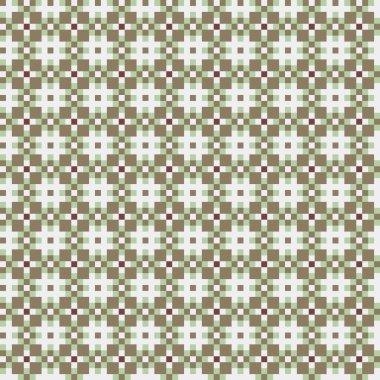 Soyut çapraz desen, üretken hesaplama sanatı, vektör illüstrasyonu 