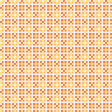 Soyut çapraz desenli üretken hesaplama sanatı çizimi