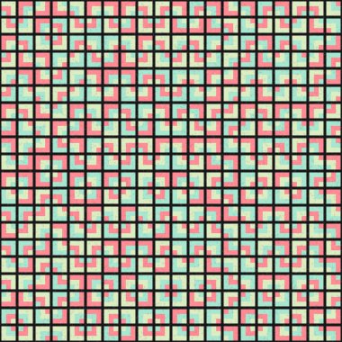 soyut geometrik desen, vektör illüstrasyonu 