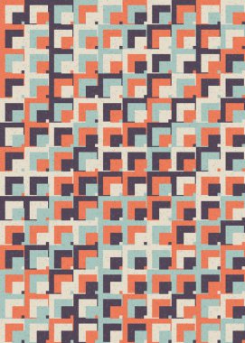 soyut geometrik desen, vektör illüstrasyonu  