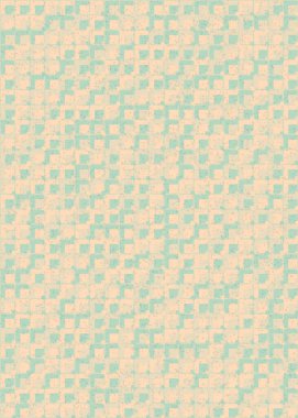 Soyut Geometrik Desen, üretken hesaplama sanatı çizimi