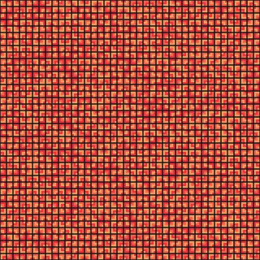 Soyut Geometrik Desen, üretken hesaplama sanatı çizimi