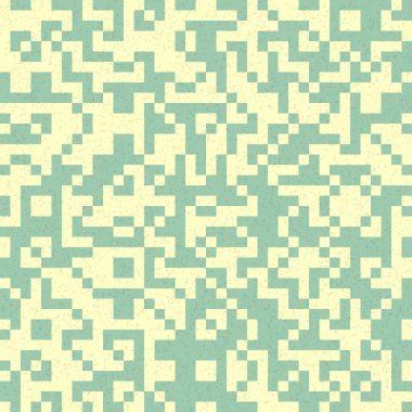 Soyut Geometrik Desen, üretken hesaplama sanatı çizimi