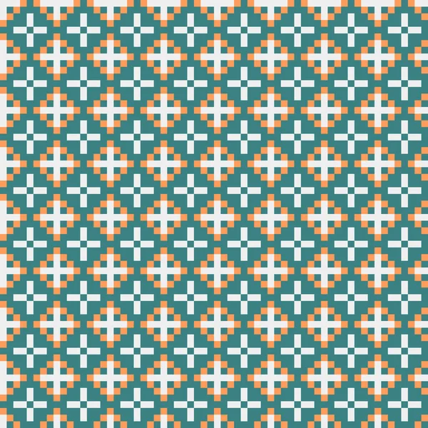 Soyut çapraz desen, üretken hesaplama sanatı, vektör illüstrasyonu 