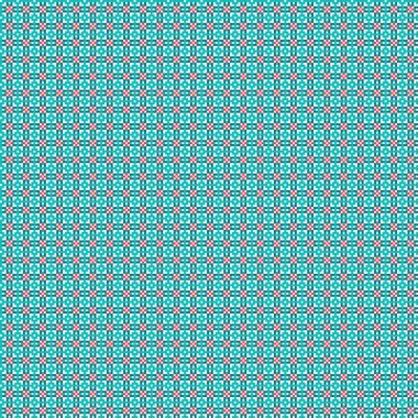 Soyut çapraz desen, üretken hesaplama sanatı, vektör illüstrasyonu 