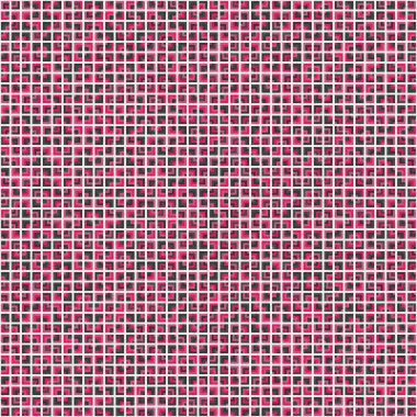 Soyut Geometrik Desen, üretken hesaplama sanatı, vektör illüstrasyonu 