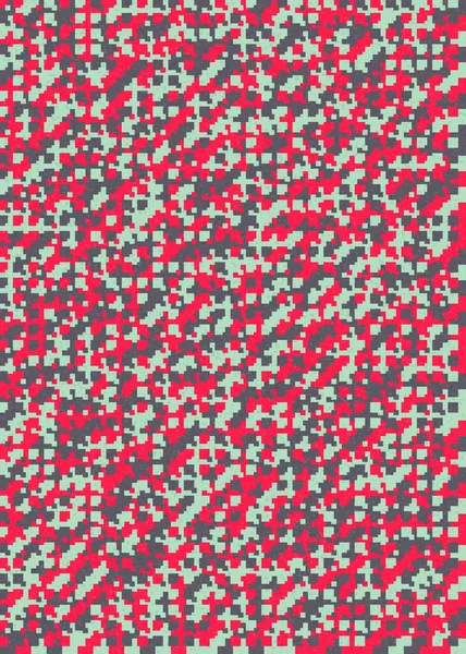 Soyut Geometrik Desen, üretken hesaplama sanatı çizimi