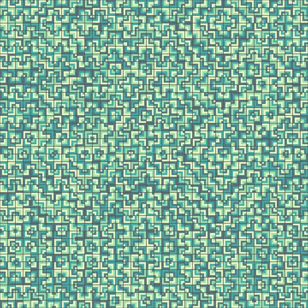 Soyut Geometrik Desen, üretken hesaplama sanatı, vektör illüstrasyonu 