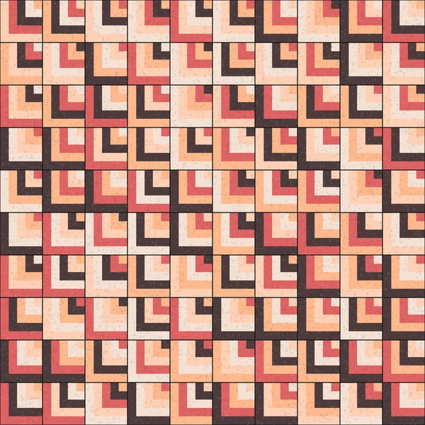 Soyut Geometrik Desen, üretken hesaplama sanatı, vektör illüstrasyonu 