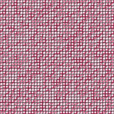 Soyut Geometrik Desen, hesaplama sanatı çizimi