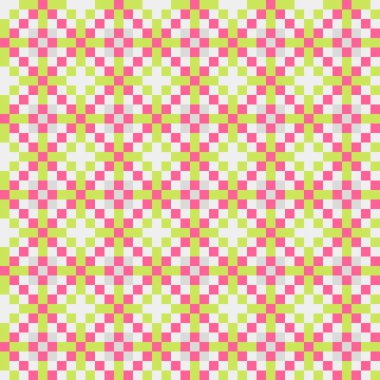 Soyut çapraz desen, üretken hesaplama sanatı, vektör illüstrasyonu 