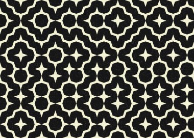 Soyut Geometrik Desen, üretken hesaplama sanatı çizimi