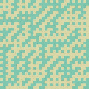 Soyut Geometrik Desen, hesaplama sanatı çizimi