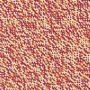 Soyut Geometrik Desen Üretken hesaplama sanatı, vektör illüstrasyonu