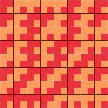 Soyut Geometrik Desen, hesaplama sanatı çizimi