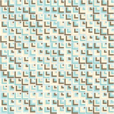 Soyut Geometrik Desen, hesaplama sanatı çizimi