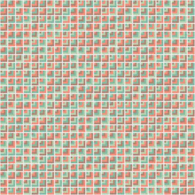 Soyut Geometrik Desen Üretken hesaplama sanatı, vektör illüstrasyonu