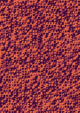 Soyut Geometrik Desen, üretken hesaplama sanatı çizimi
