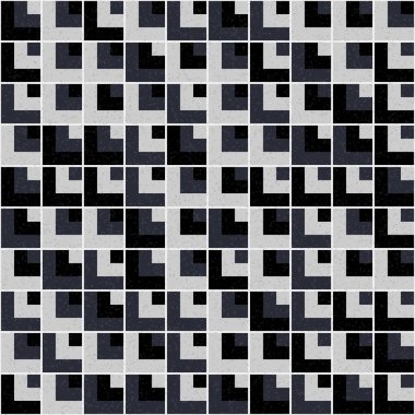 Soyut Geometrik Desen Üretken hesaplama sanatı, vektör illüstrasyonu