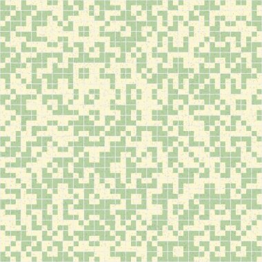 Soyut Geometrik Desen, üretken hesaplama sanatı çizimi