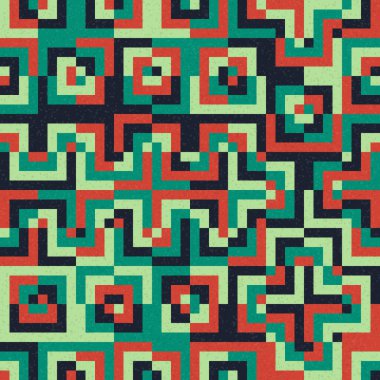 soyut geometrik desen, vektör illüstrasyonu  