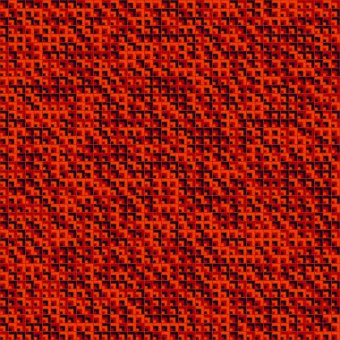 Soyut Geometrik Desen, üretken hesaplama sanatı, vektör illüstrasyonu 