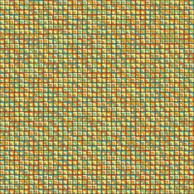 Soyut Geometrik Desen, üretken hesaplama sanatı, vektör illüstrasyonu 