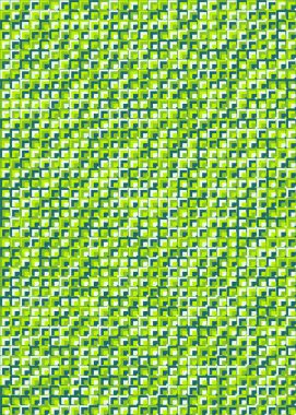 Soyut Geometrik Desen, üretken hesaplama sanatı çizimi